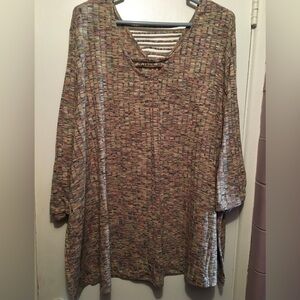 Multicolor Ribbed